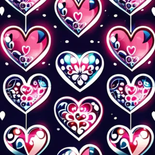 pretty heart wallpaper