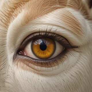 goat eyes