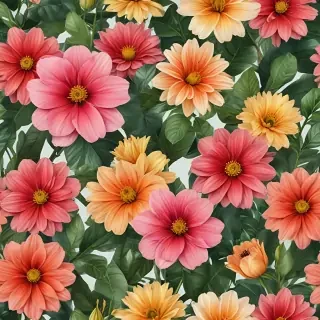 realistic flowers png