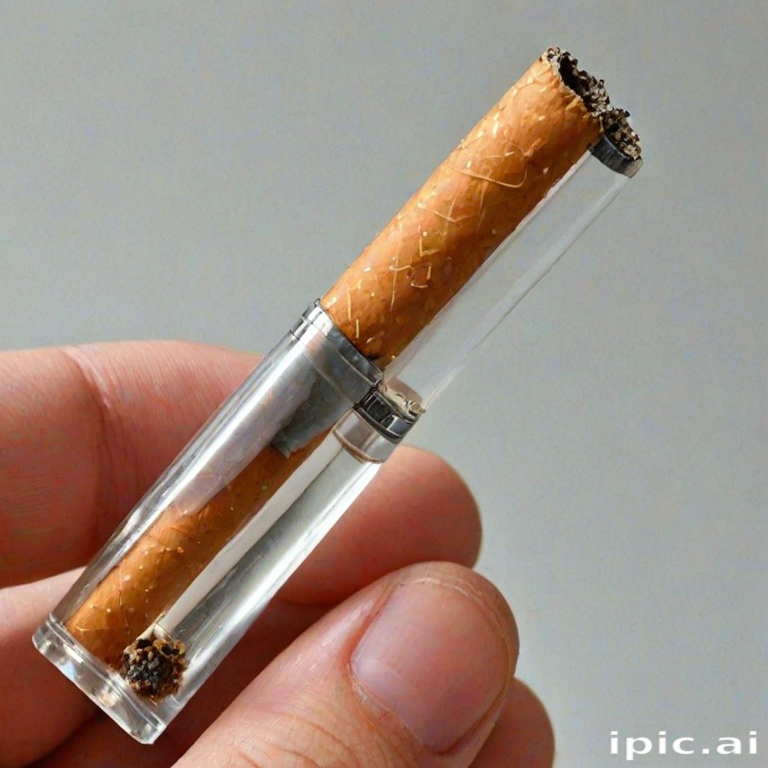 transparent cigarette