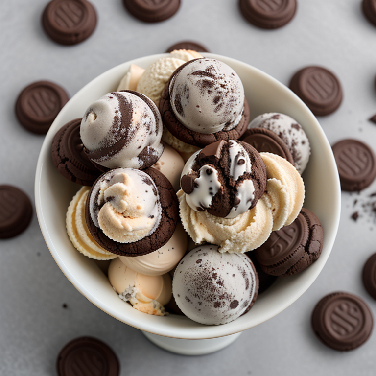 chocolate cookies and cream ice cream
