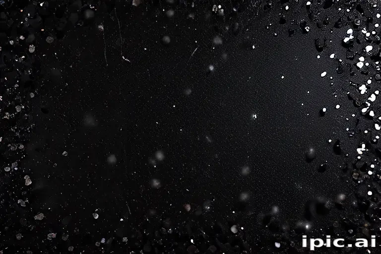 black background glitter