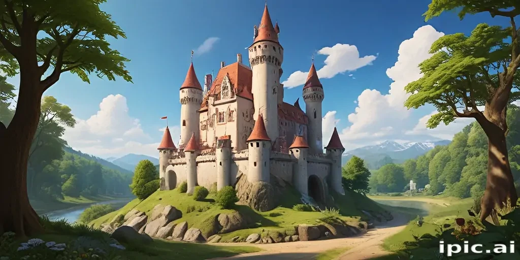 cartoon castel