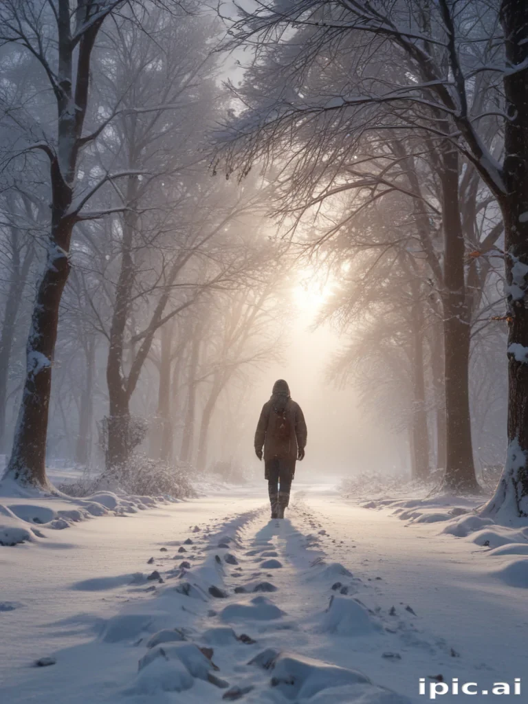 snow falling png