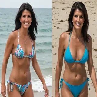 nikki haley in a bikini