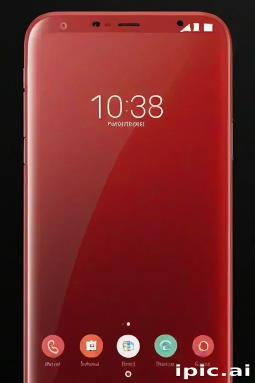 red lockscreen