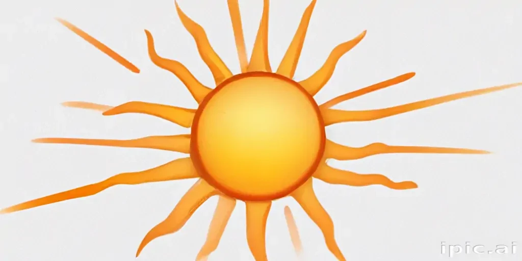 sun clipart no background