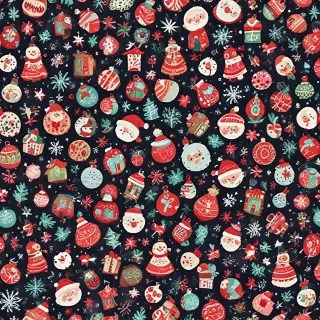christmas pattern background