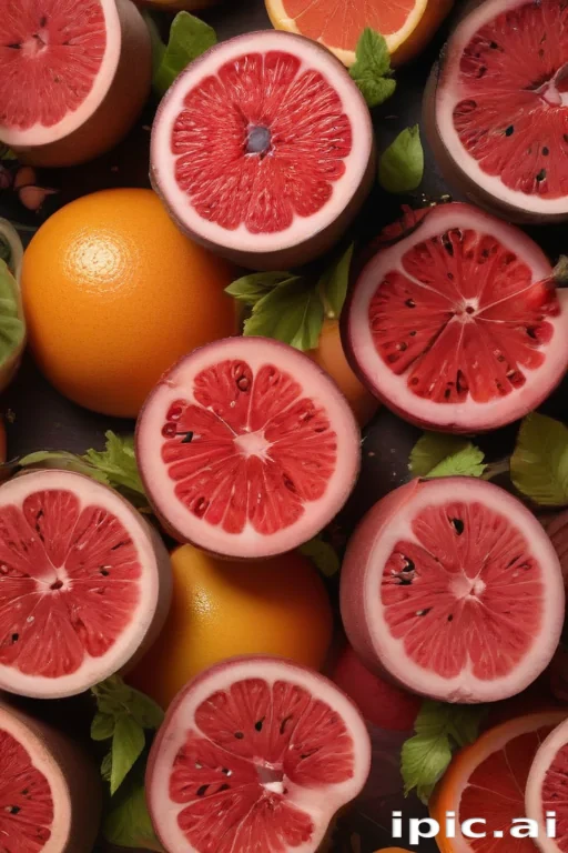 aesthetic fruit background