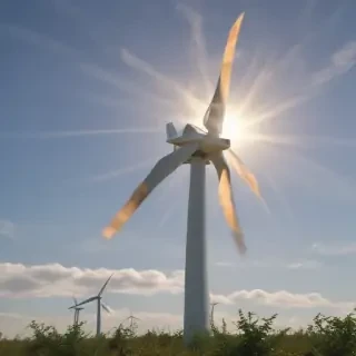 wind turbine png