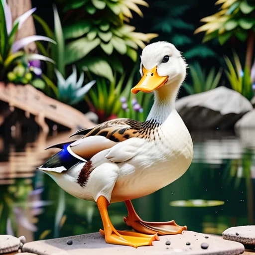background duck