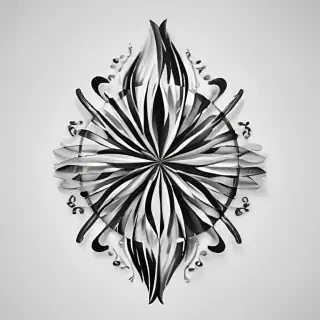 black and white png