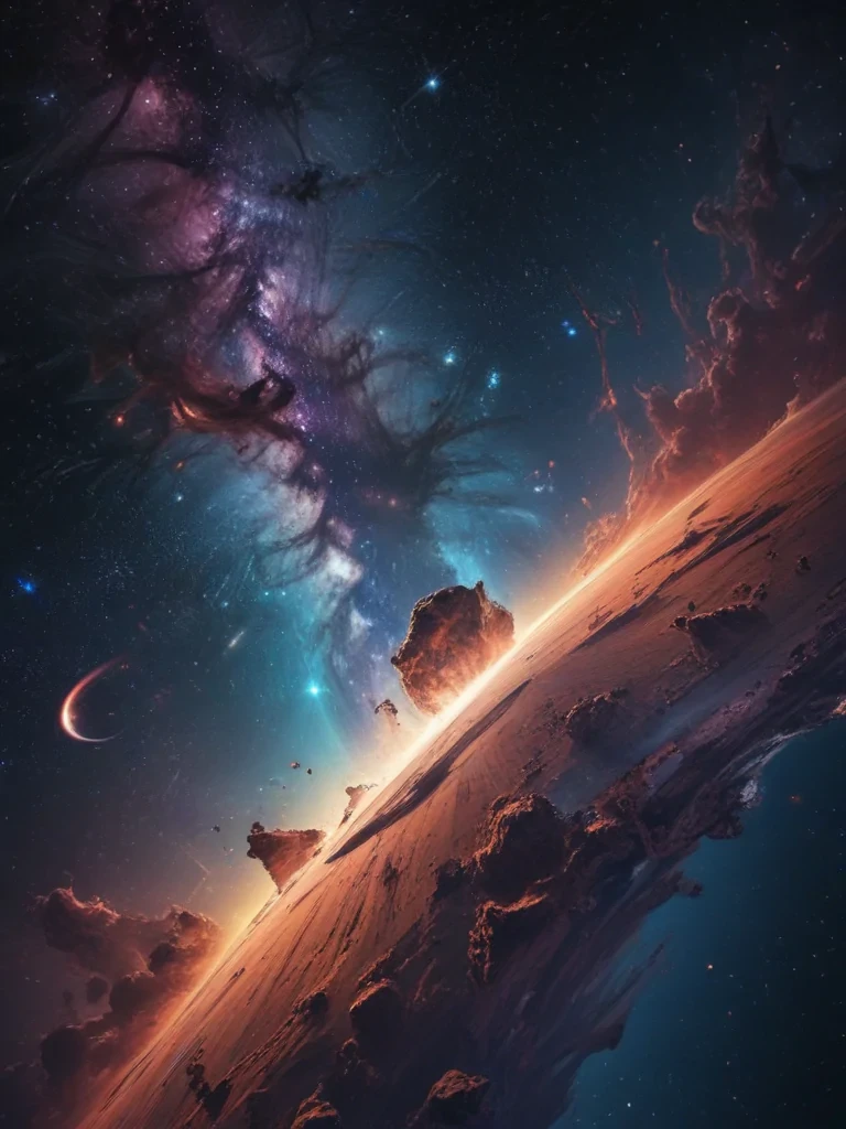 iphone wallpaper space