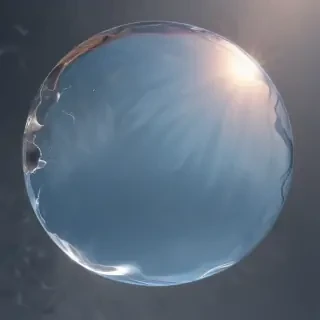transparent thought bubble