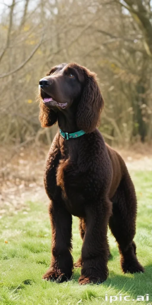 irish water spaniel