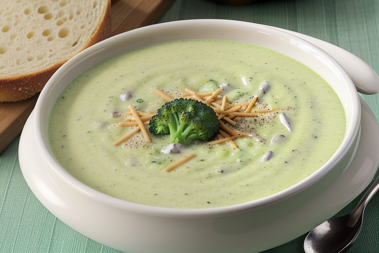 what to serve with broccoli cheese soup