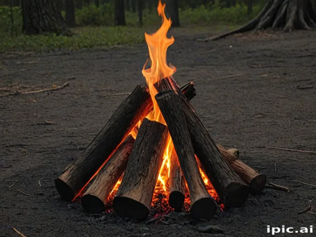 camp fire png