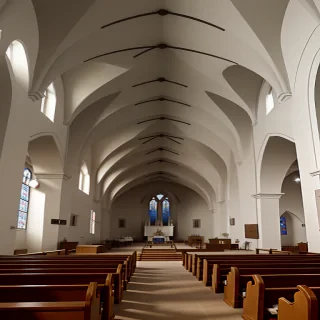church drawing