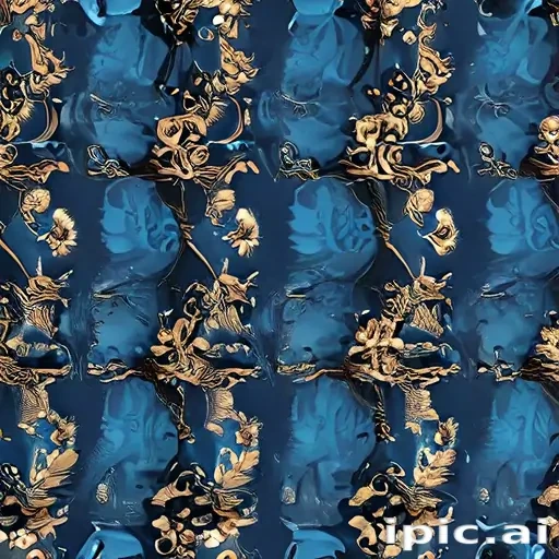 blue pattern background