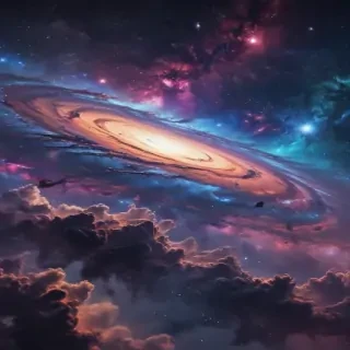 galaxy iphone wallpaper 4k