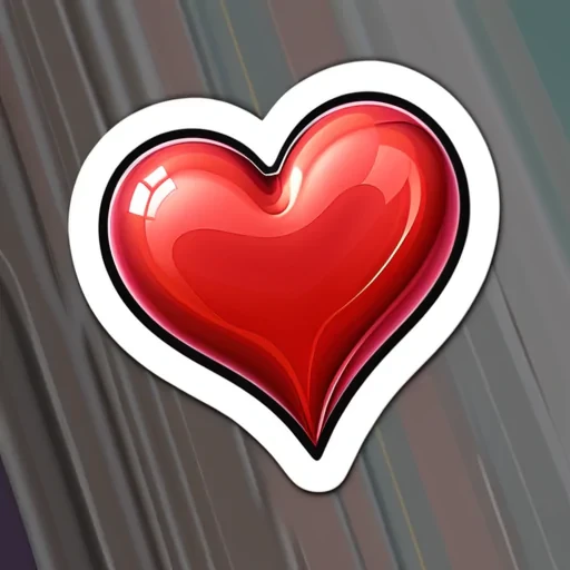 heart sticker png