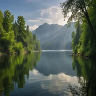 picture of lake
