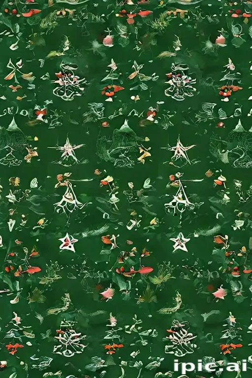 christmas background green