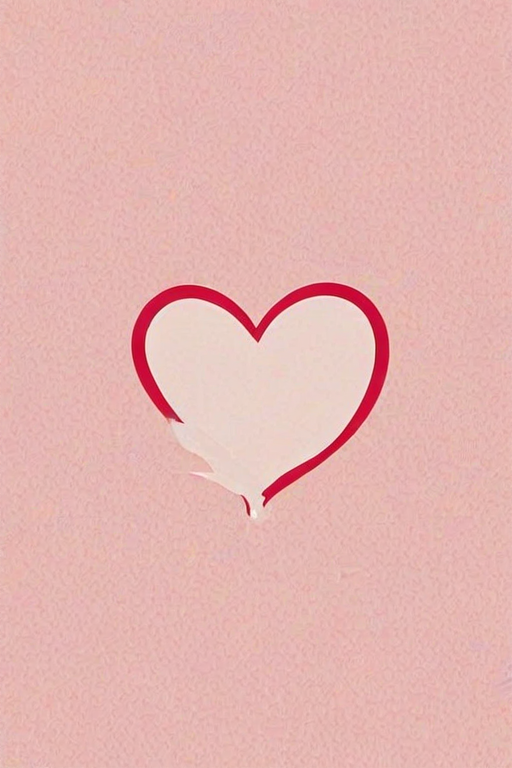 simple heart wallpaper