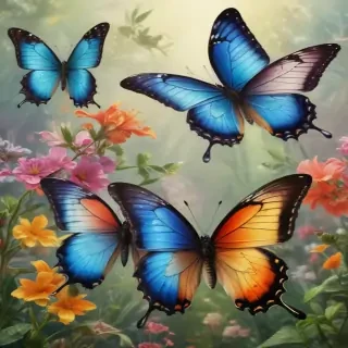 butterflies png