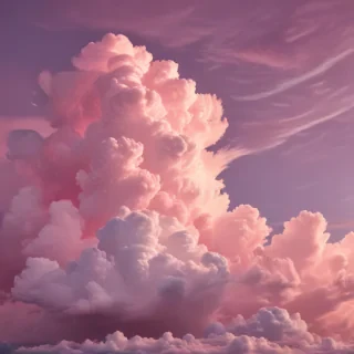 pink cloud aesthetic