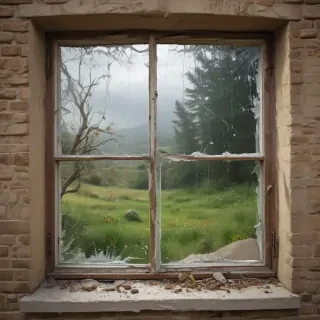 broken window png
