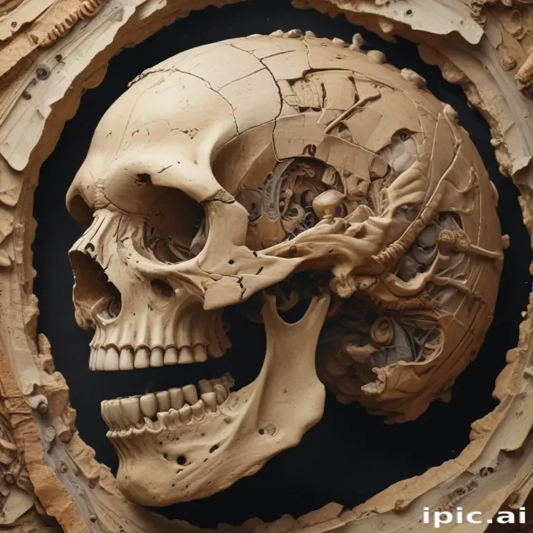 fossil drawing