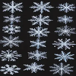snowflakes png transparent
