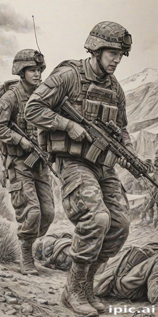 army drawing