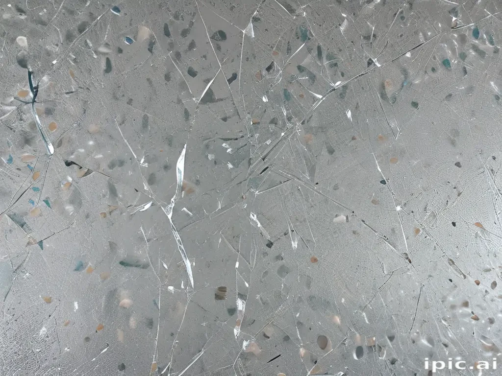 broken glass overlay