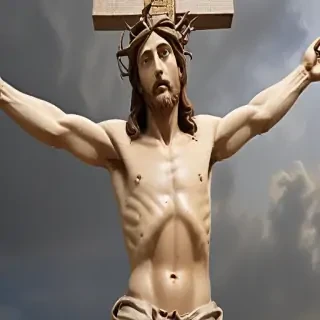 pictures of jesus on a cross