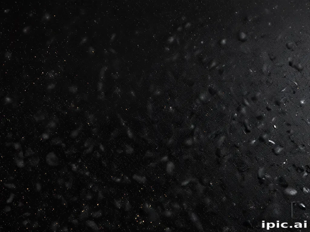 black background with glitter