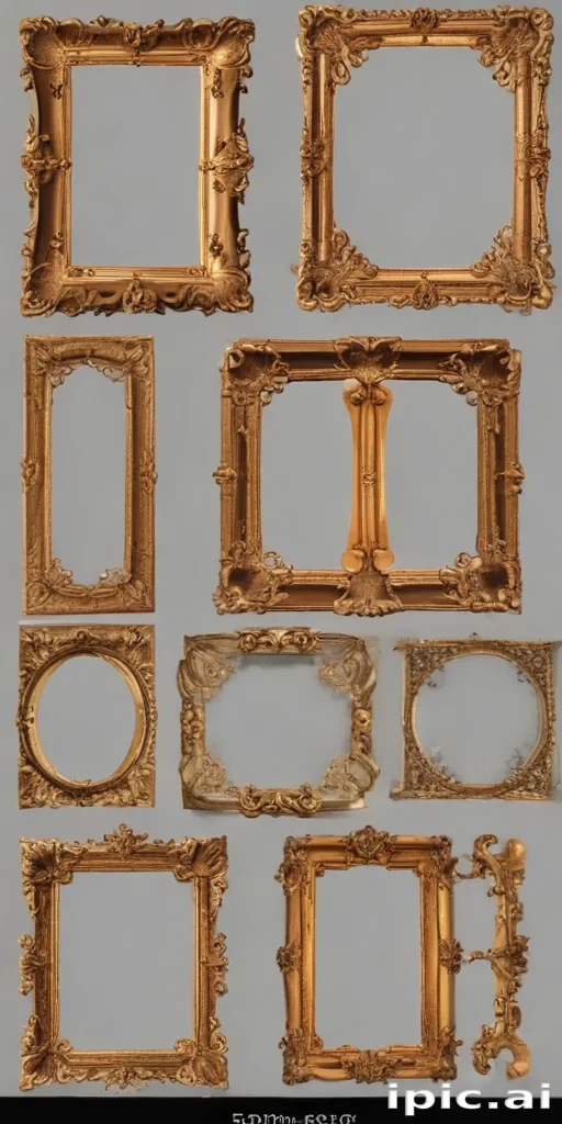 vintage frames png