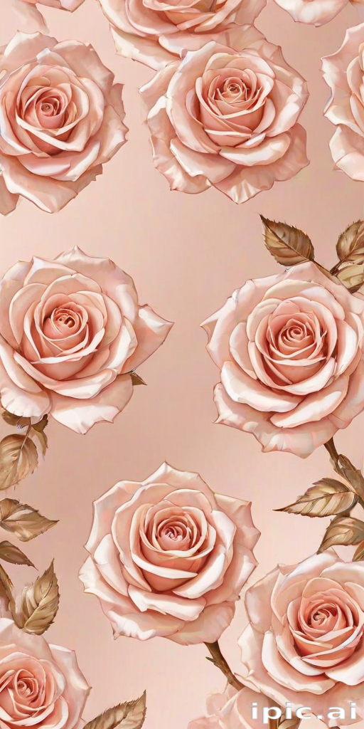 cute rose gold wallpapers