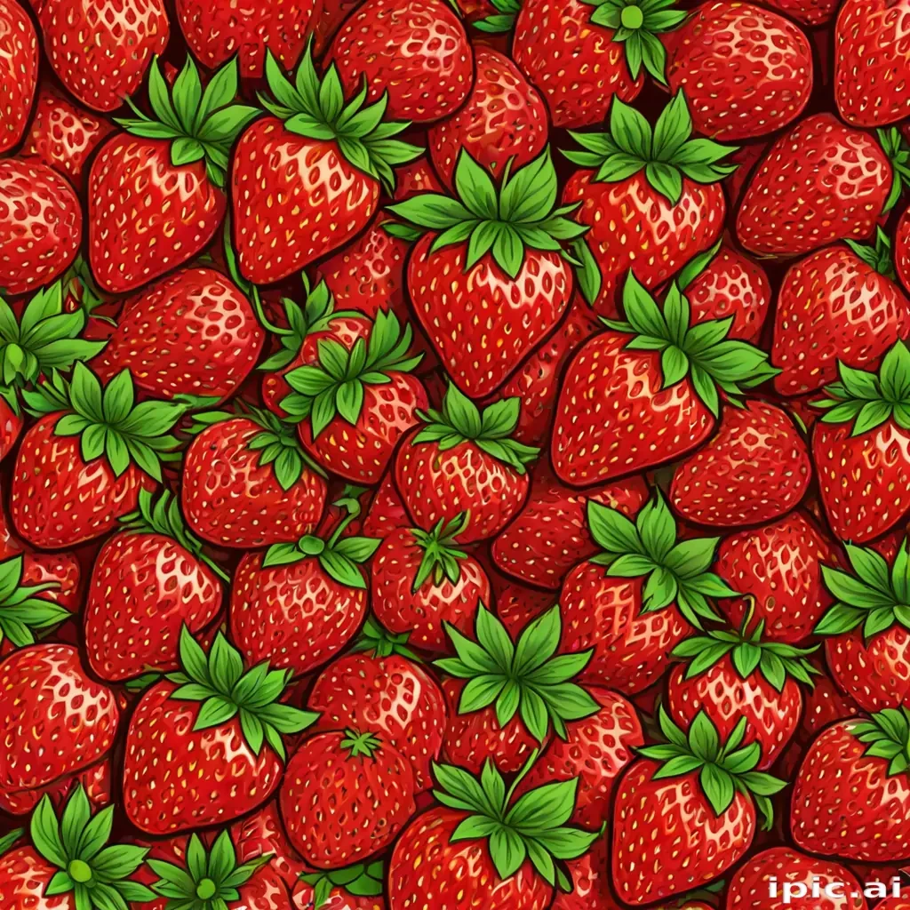 strawberry wallpaper iphone