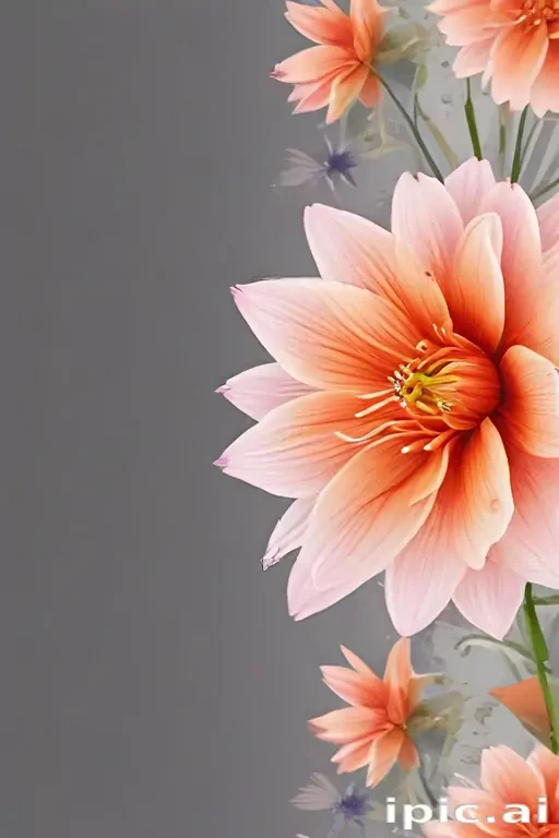 flower background transparent