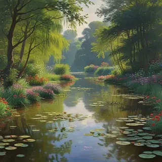claude monet wallpaper