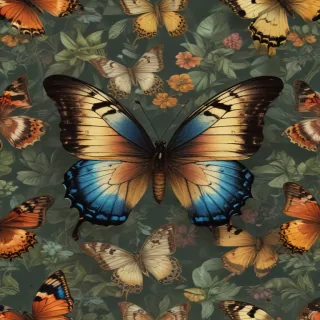 aesthetic butterfly wallpaper