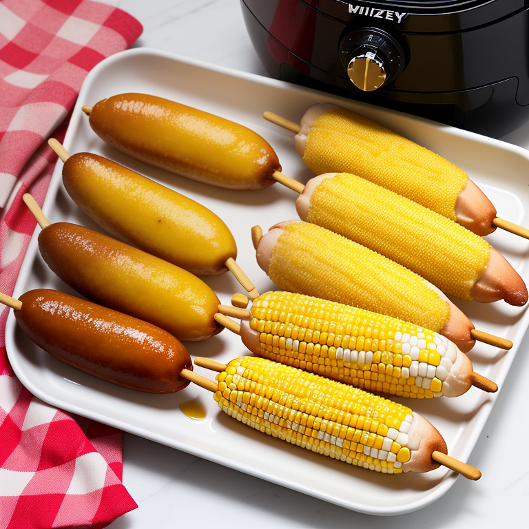 how to make corn dogs in air fryer