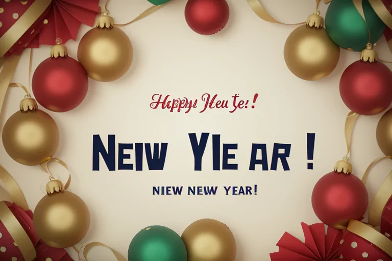 background happy new year