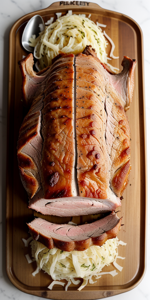 pioneer woman pork roast and sauerkraut