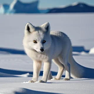 arctic fox wallpaper