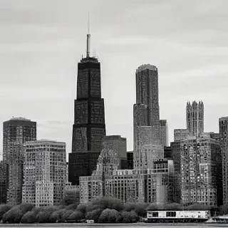 chicago skyline png