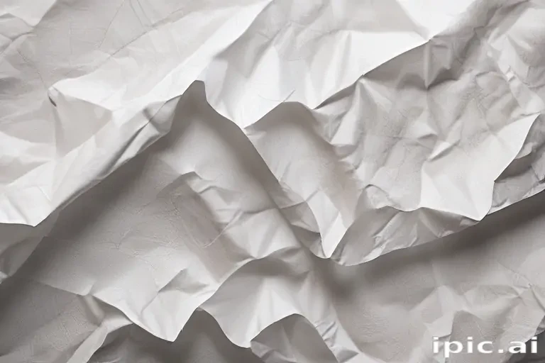 wrinkled paper overlay
