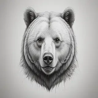 bear drawlings